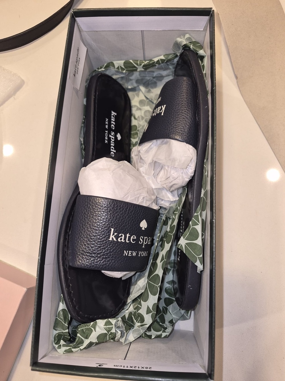 Kate Spade New York Women's Navy Slide Sandals size 7